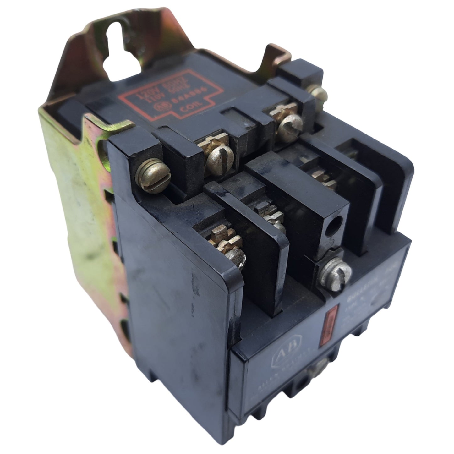 Used Allen Bradley 700-N000A1 Control Relay, 4-Poles, 10A 300V AC, Coil 110/120V AC