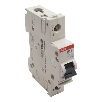 Used ABB S281UC-Z25 Circuit Breaker, 1-Pole, 25A 230/400VAC, Z-Curve, DIN Rail