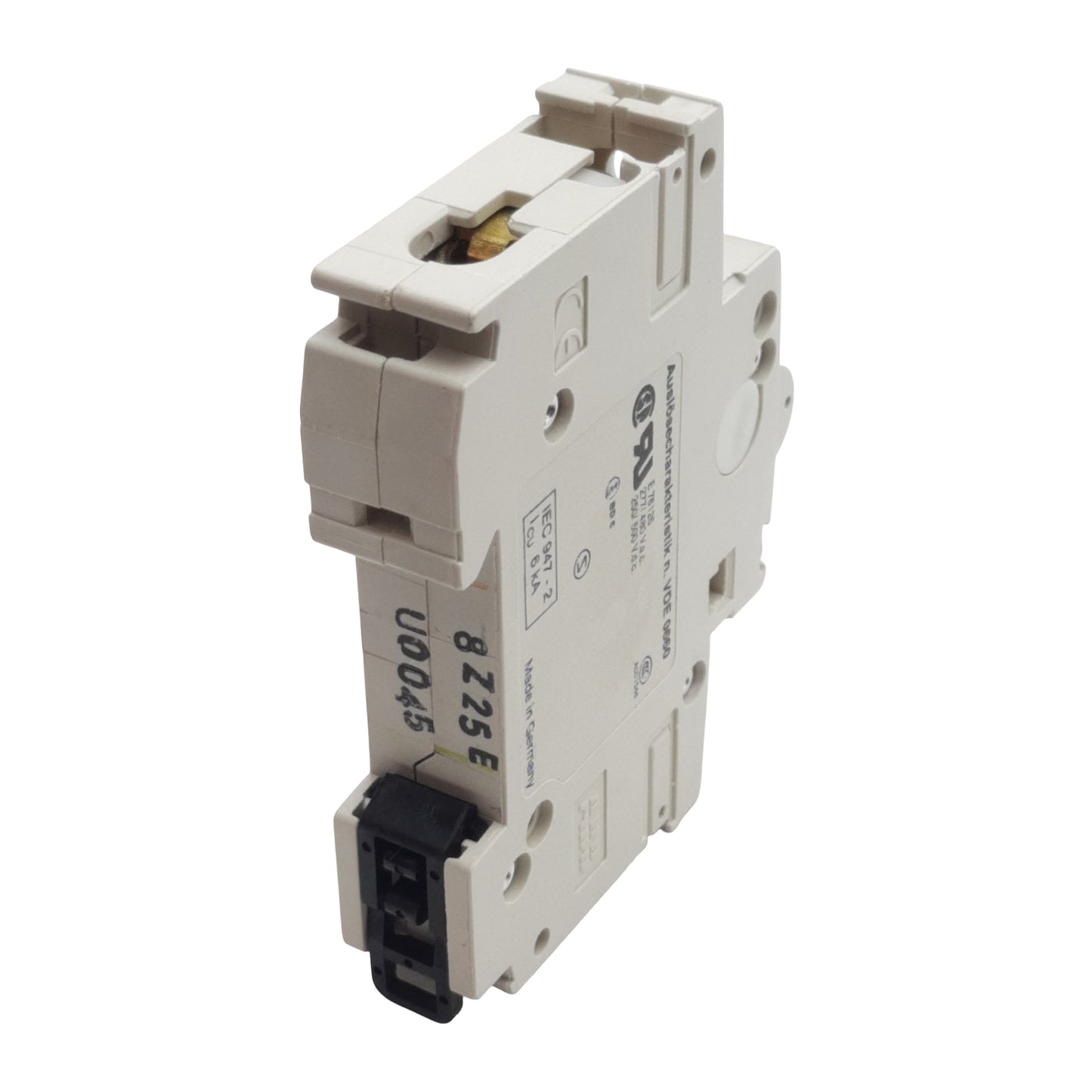 Used ABB S281UC-Z25 Circuit Breaker, 1-Pole, 25A 230/400VAC, Z-Curve, DIN Rail