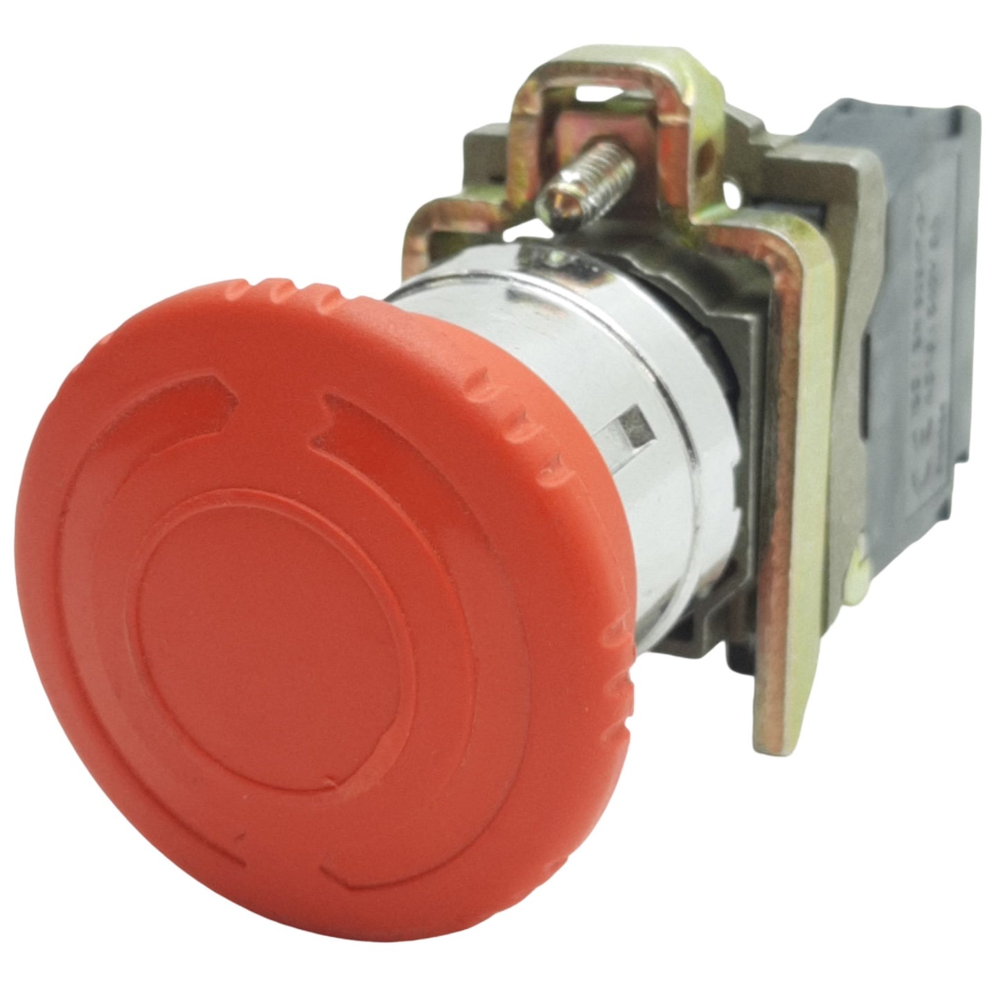 Used Schneider Electric XB4BS8442 E-Stop Twist to Release Button ø22mm, 1NC, 600V 10A