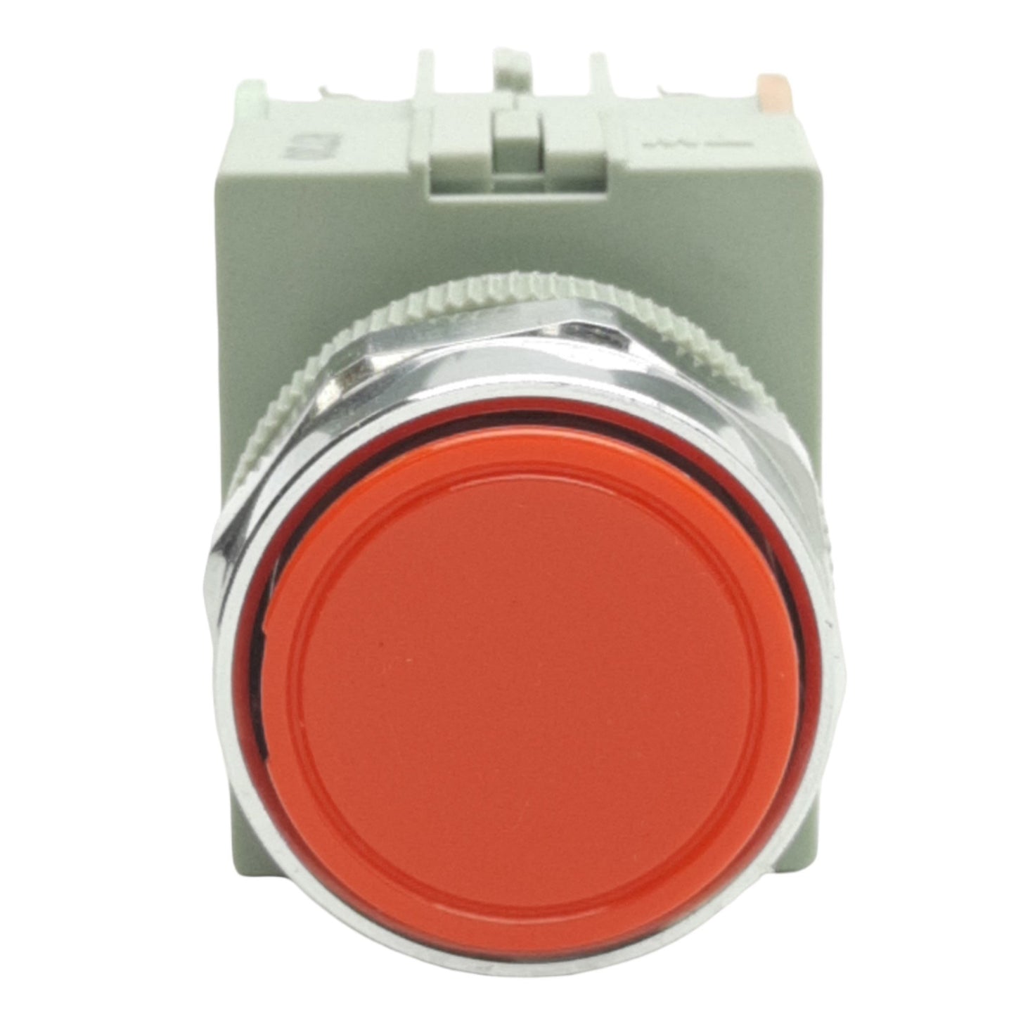 Used IDEC ABW111-R Red Momentary Push Button ø22mm Size, 1NO+1NC Contact, 600V, 10A
