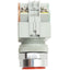 Used IDEC ABW111-R Red Momentary Push Button ø22mm Size, 1NO+1NC Contact, 600V, 10A
