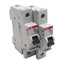 Used Lot of 2 ABB S271-Z25 Circuit Breaker, 1-Pole, 25A 230/400VAC, Z-Curve, DIN Rail