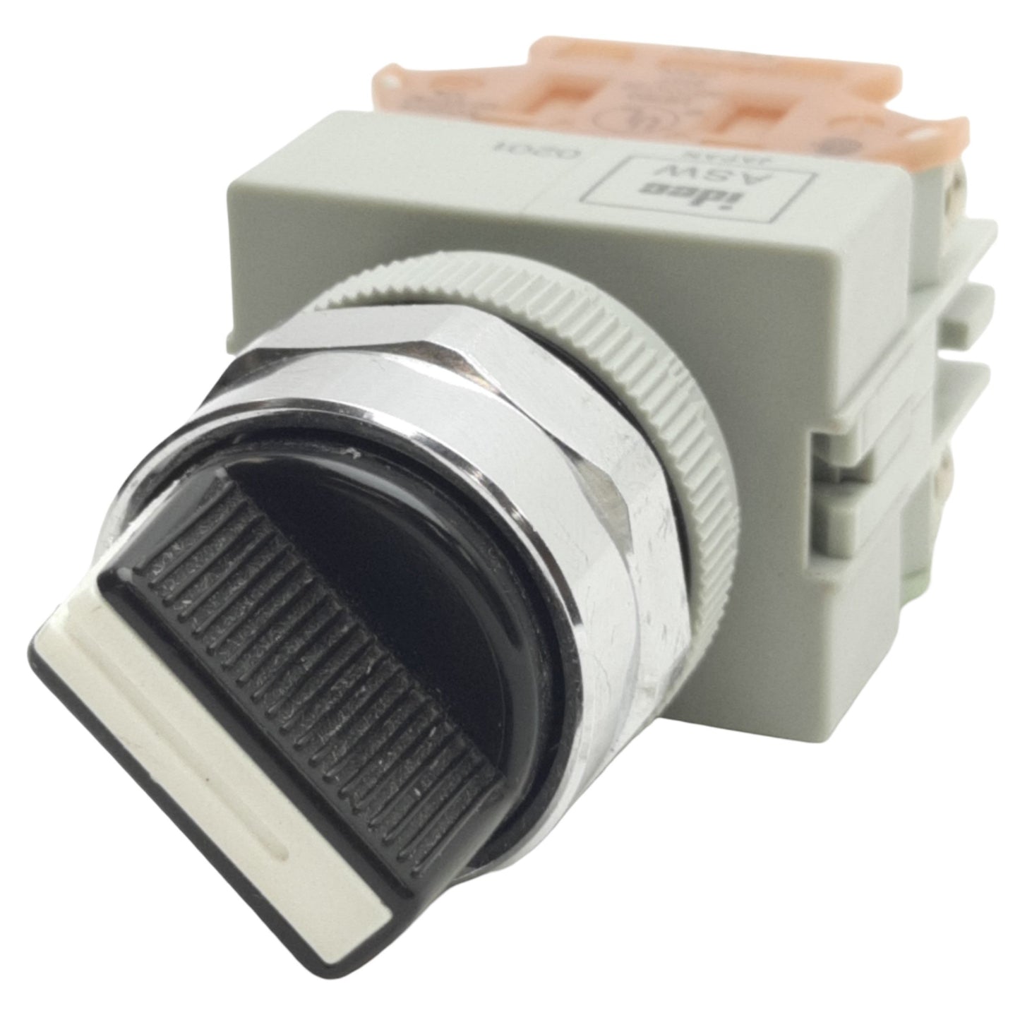 Used IDEC ASW21L11-304 2-Position Maintained Selector Switch ø22mm, 1NO+1NC, 600V 10A