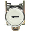 Used Schneider Electric XB4BA3341 White Momentary Left Arrow Push Button ø22mm, 1NO