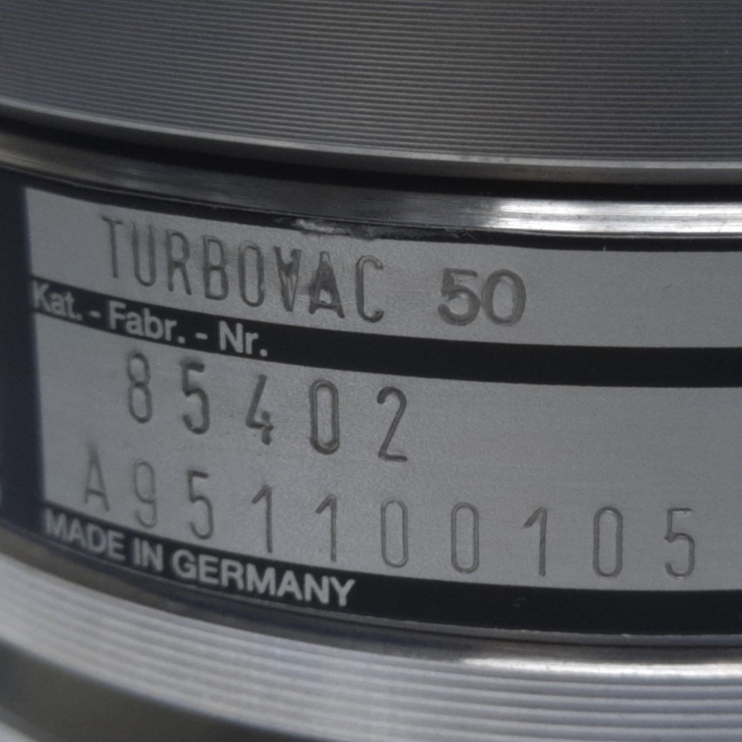 Used Leybold 85402 TURBOVAC 50 Turbomolecular Vacuum Pump, DN 63 CF, 55 L/Sec