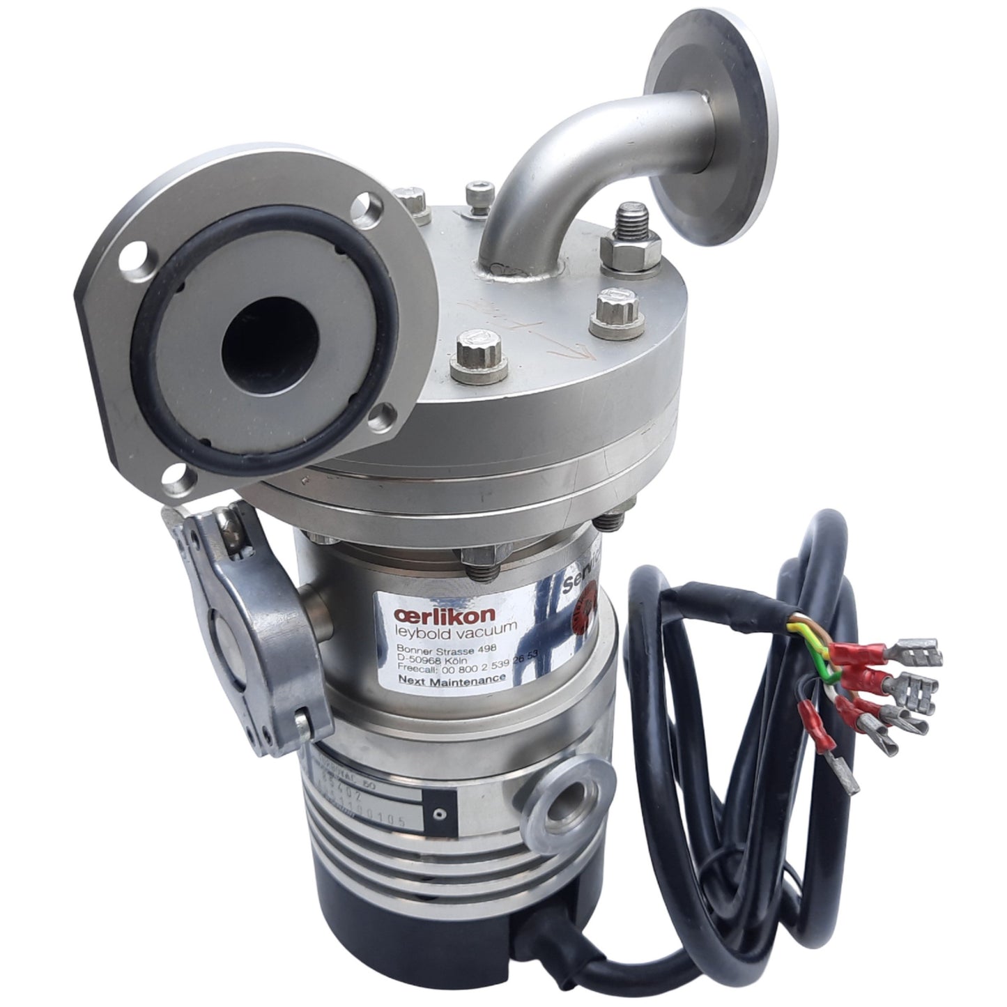 Used Leybold 85402 TURBOVAC 50 Turbomolecular Vacuum Pump, DN 63 CF, 55 L/Sec