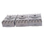 Used Lot of 3 IDEC SR2P-06 Relay Sockets, 8-Pin Octal, 300V 10A Max, DIN Rail