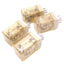 Used Lot of 4 IDEC RR2P-ULDC24V Ice-Cube Plug-In Relays, DPDT, 8-Pin, 24VDC Coil