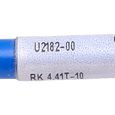 New – Open box Turck RK 4.41T-10 Cordset, 250V 4A, M12 4-Pin Female to Flying Leads, 10m