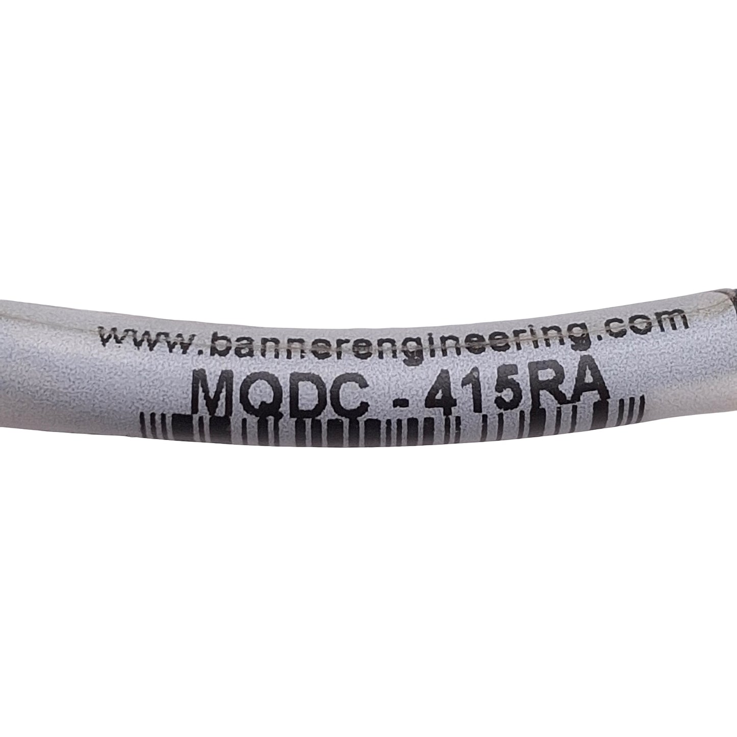 New – Open box Banner MQDC-415RA Cordset, 250V 4A, M12 Euro QD 4-Pin Female to Flying Leads, 5m