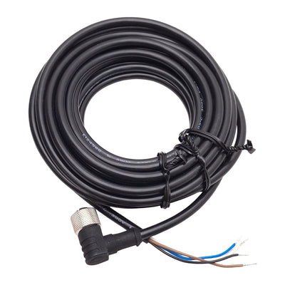 New – Open box Banner MQDC-415RA Cordset, 250V 4A, M12 Euro QD 4-Pin Female to Flying Leads, 5m