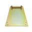 Used Leybold 0136-419-00 Turbotronik Frequency Converter Mounting Plate, For NT12