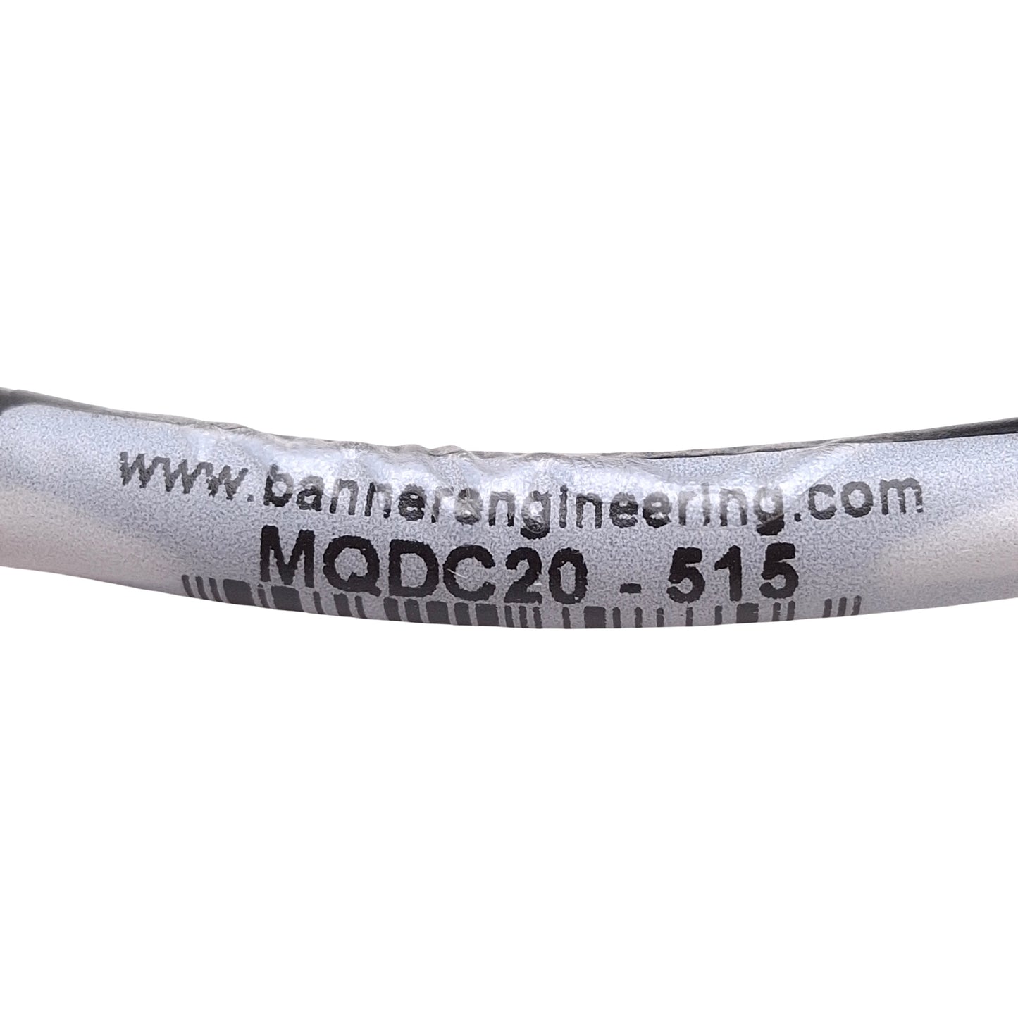 New – Open box Banner MQDC20-515 Single-Ended Cordset, 250V 4A, M12 5-Pin Female A-Coded, 5m
