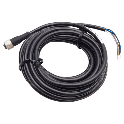 New – Open box Banner MQDC20-515 Single-Ended Cordset, 250V 4A, M12 5-Pin Female A-Coded, 5m