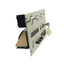 Used Veeco 8316-215-00 MS-34TD Dual Port Helium Leak Detector Font Interface Panel