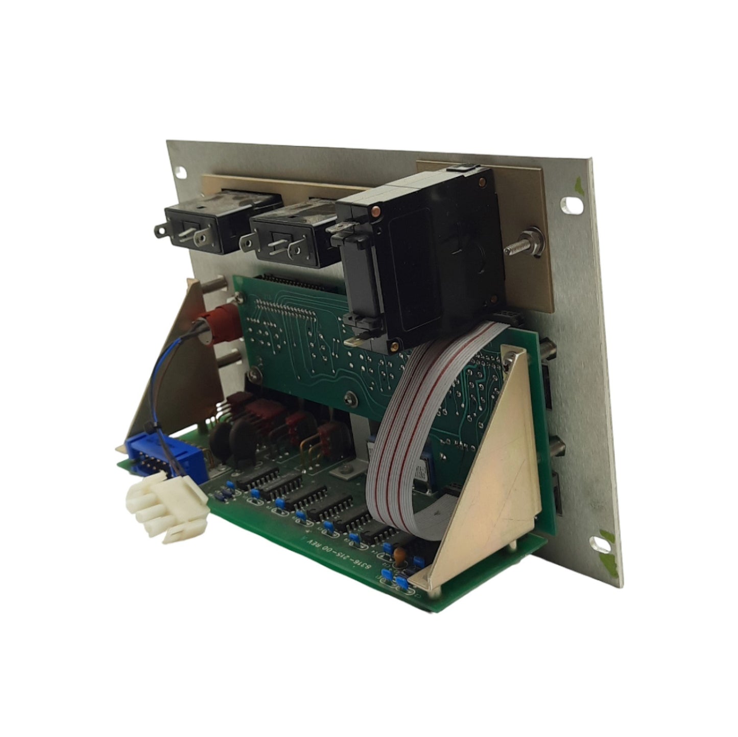 Used Veeco 8316-215-00 MS-34TD Dual Port Helium Leak Detector Font Interface Panel