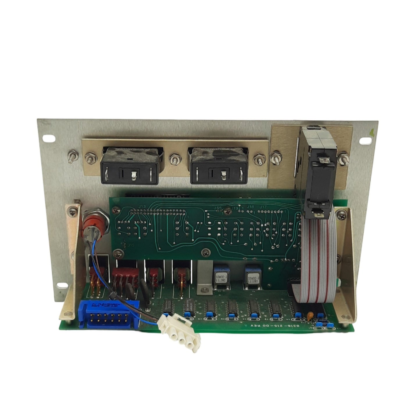 Used Veeco 8316-215-00 MS-34TD Dual Port Helium Leak Detector Font Interface Panel