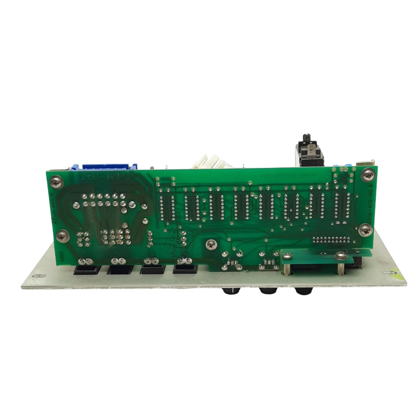 Used Veeco 8316-215-00 MS-34TD Dual Port Helium Leak Detector Font Interface Panel