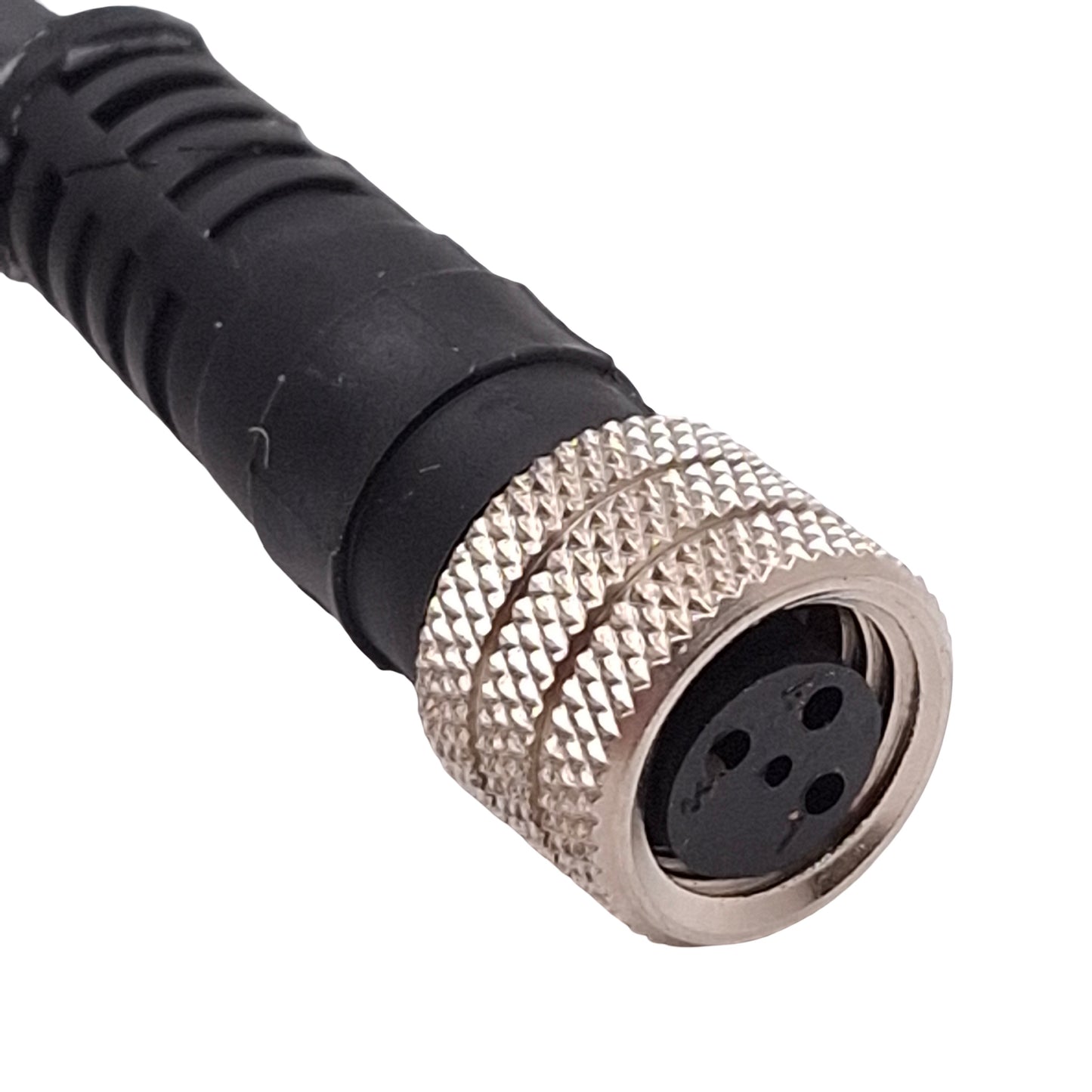 New Lot of 3 IFM E11488 Single-Ended Cordset, 60VAC/75VDC 3A, M8 3-Pin Female, 10m