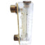 Used Omega FL4216 Acrylic Flow Meter 6-60 SCFH Air STP, Scale 40mm, Max Pres. 100 PSI