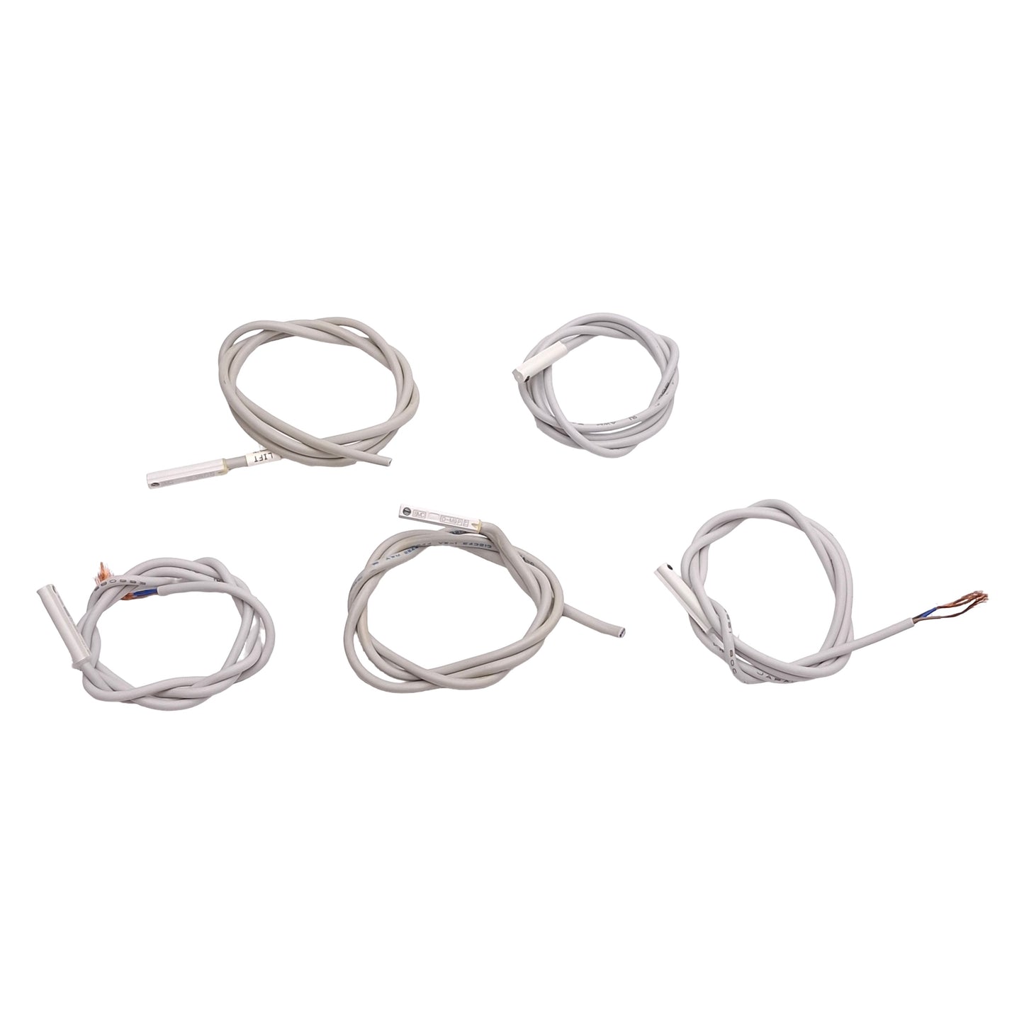 Used Lot of 5 SMC D-M9P Solid State Auto Switch, 3-Wire PNP, 5/12/24VDC, 0.5m