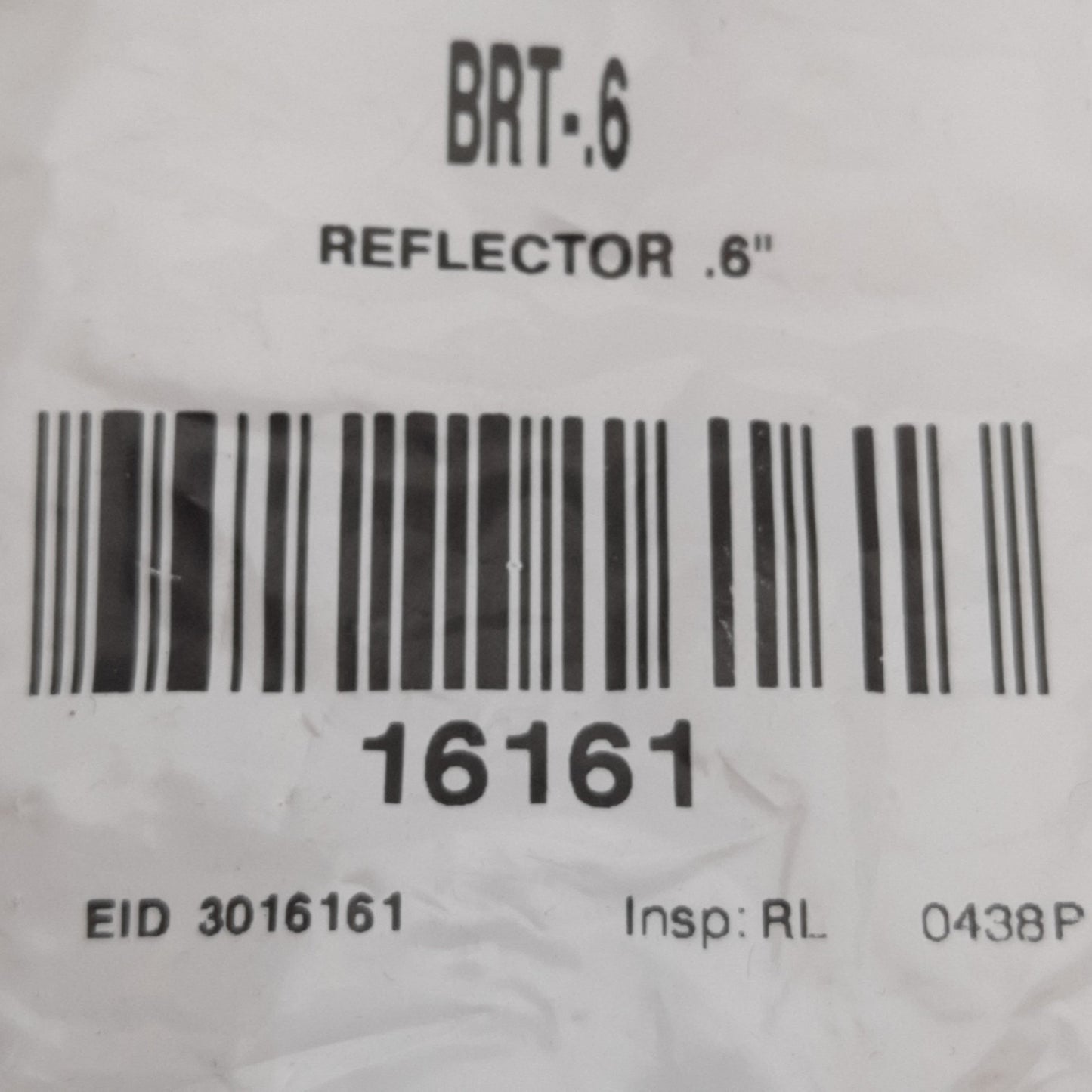 New Lot of 4 Banner 16161 Retroreflective Target Reflectors ø18mm, ø20.3 x 5.1mm