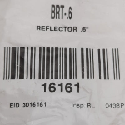 New Lot of 4 Banner 16161 Retroreflective Target Reflectors ø18mm, ø20.3 x 5.1mm