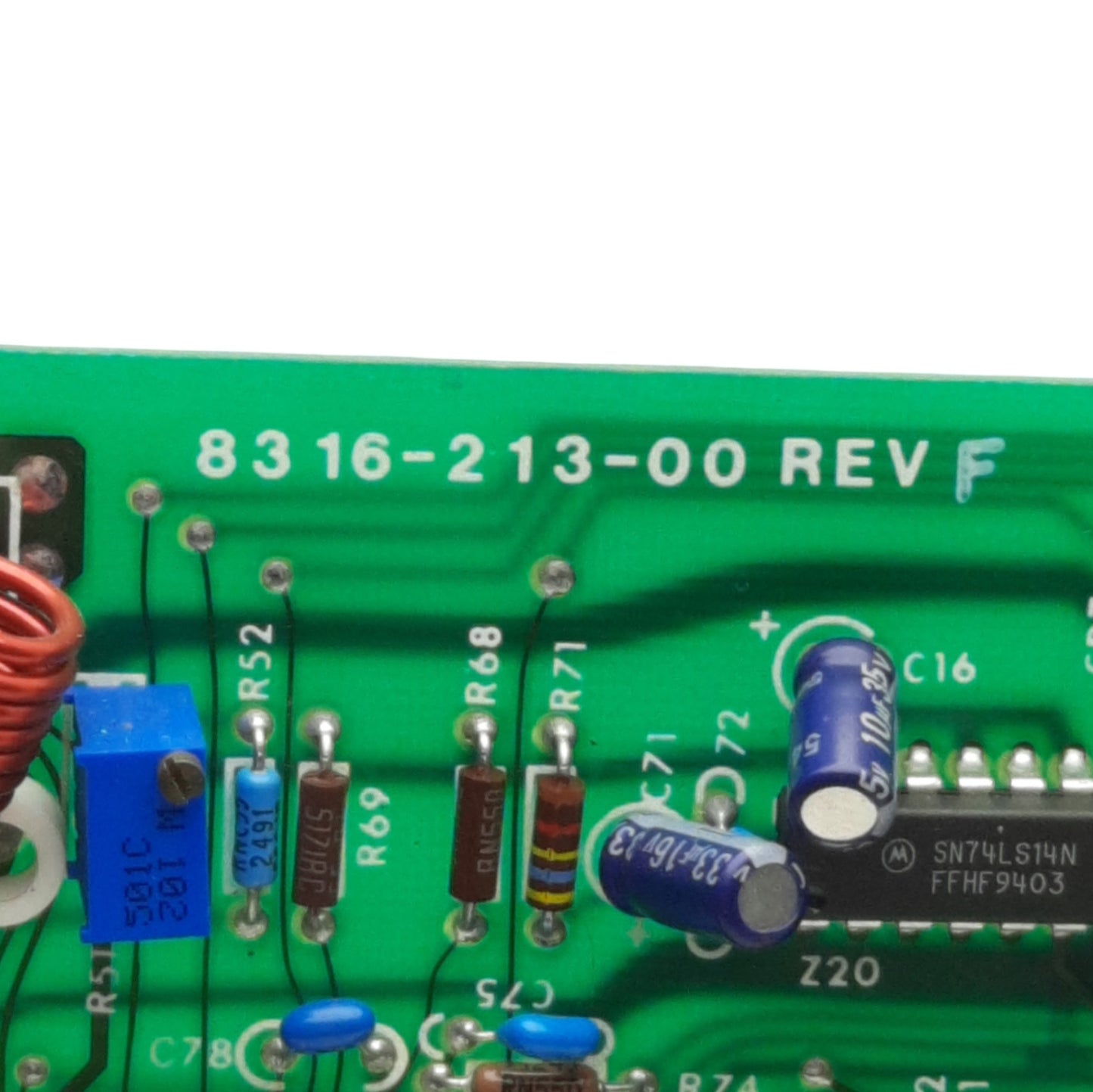 Used Veeco 8316-213-00 Valve Driver PLC Board For MS-34TD Helium Leak Detector