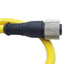 Used Banner DEE2R-81D Double-Ended Cordset, M12 Male to Female, 8-Pin, 30V AC/DC