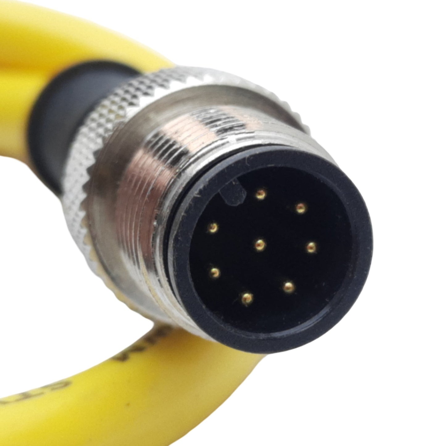 Used Banner DEE2R-81D Double-Ended Cordset, M12 Male to Female, 8-Pin, 30V AC/DC