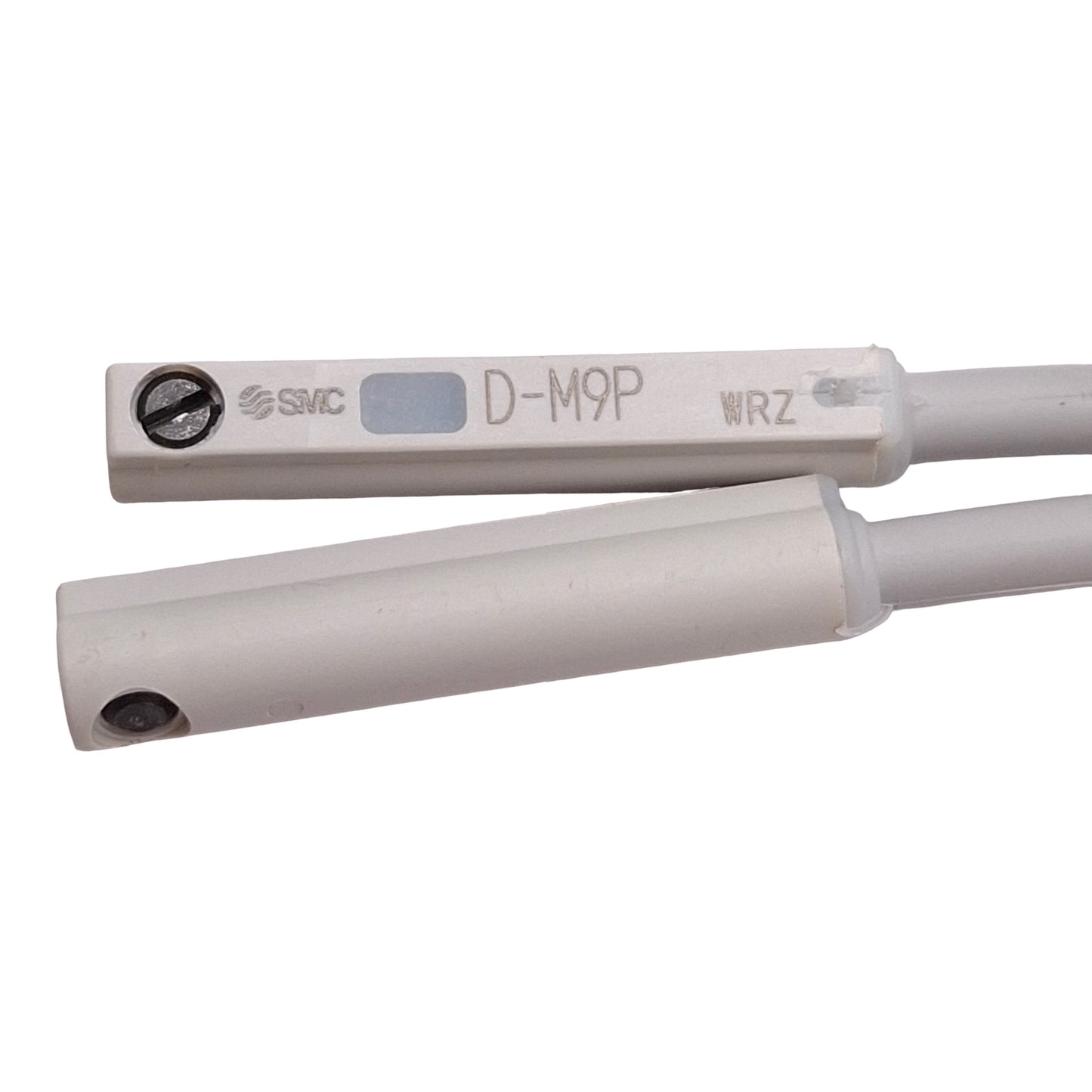 New Lot of 2 SMC D-M9P Solid State Auto Switch, 3-Wire PNP, 5/12/24VDC, 0.5m