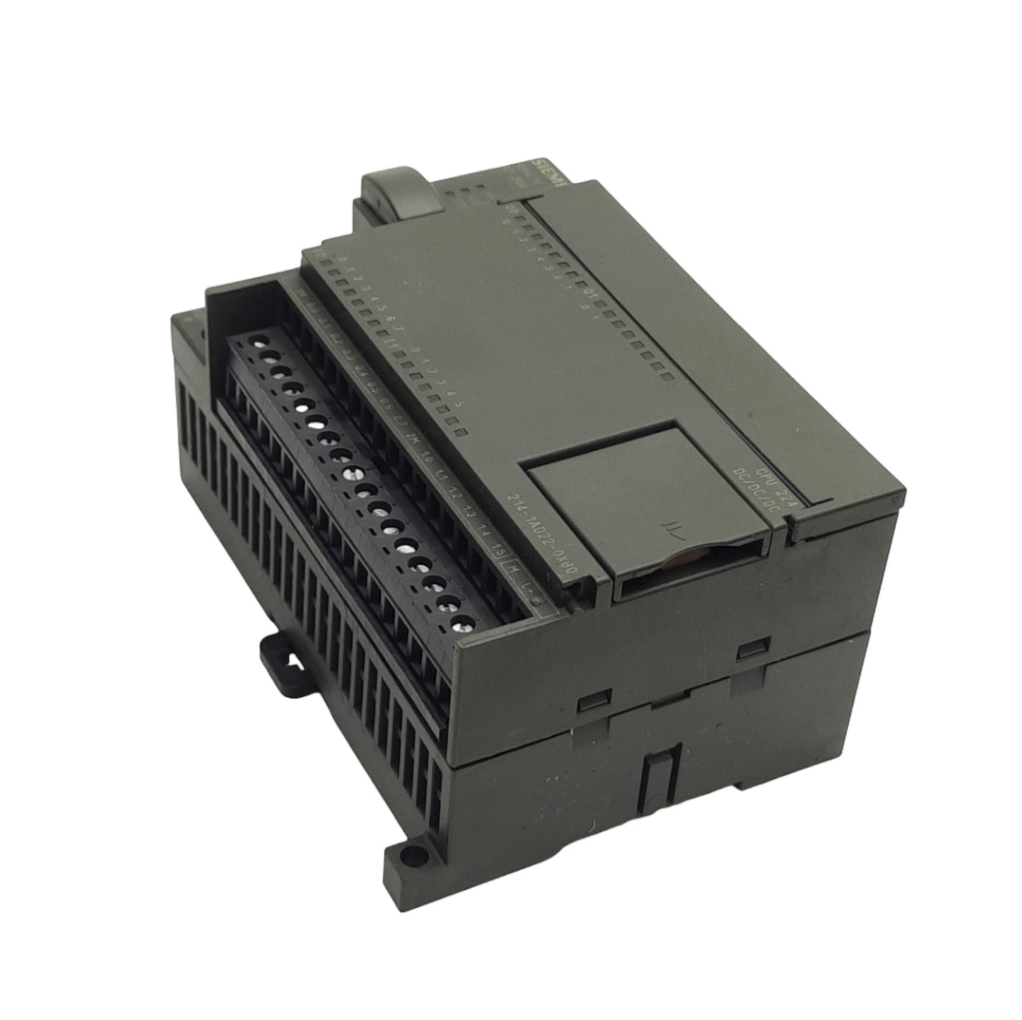 Used Siemens 6ES7 214-1AD22-0XB0 PLC Controller Processor 24VDC Analog IN: 28 OUT: 7