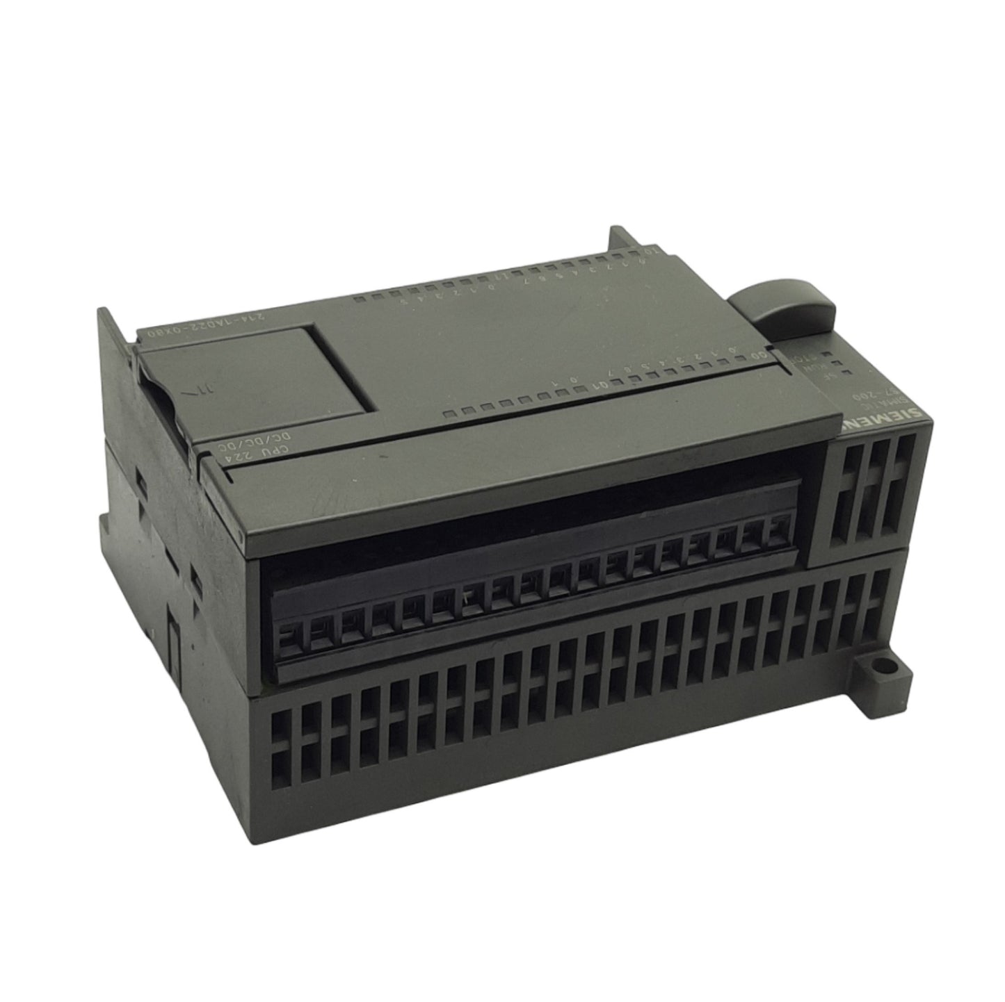 Used Siemens 6ES7 214-1AD22-0XB0 PLC Controller Processor 24VDC Analog IN: 28 OUT: 7