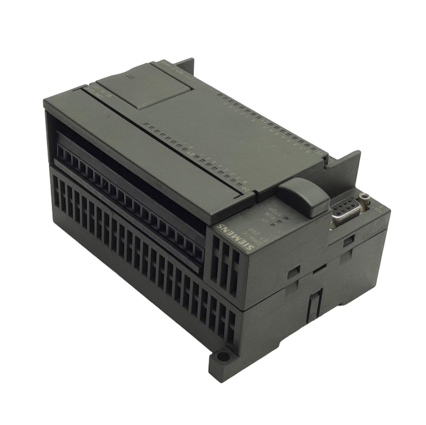 Used Siemens 6ES7 214-1AD22-0XB0 PLC Controller Processor 24VDC Analog IN: 28 OUT: 7