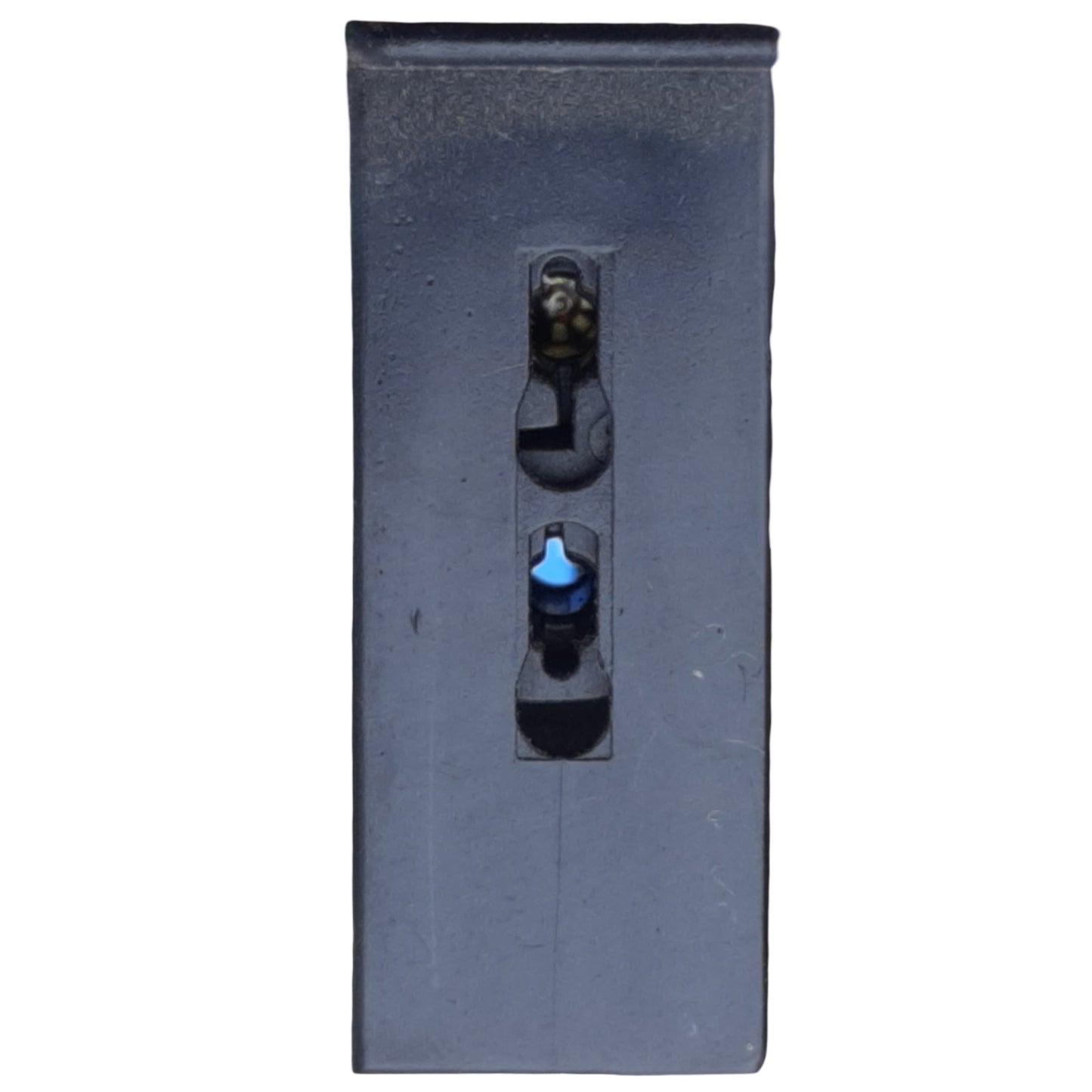 Used Banner D12SN6FPHQ Fiber Optic Sensor, Cable 6", 4-Pin, Output NPN, 10-30V DC