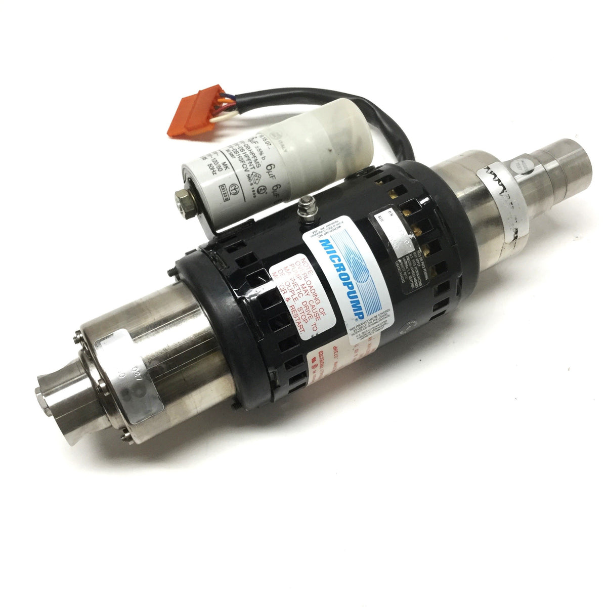Used Micropump 83002 Magnetic Drive Double Pump w/Motor from Codebox 2 Auto Ink Jet
