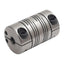 Used Ruland FCR12-5-3-SS Steel Shaft Coupling 0.3125"x0.1875" Bore, 1.25" L, 0.75" OD