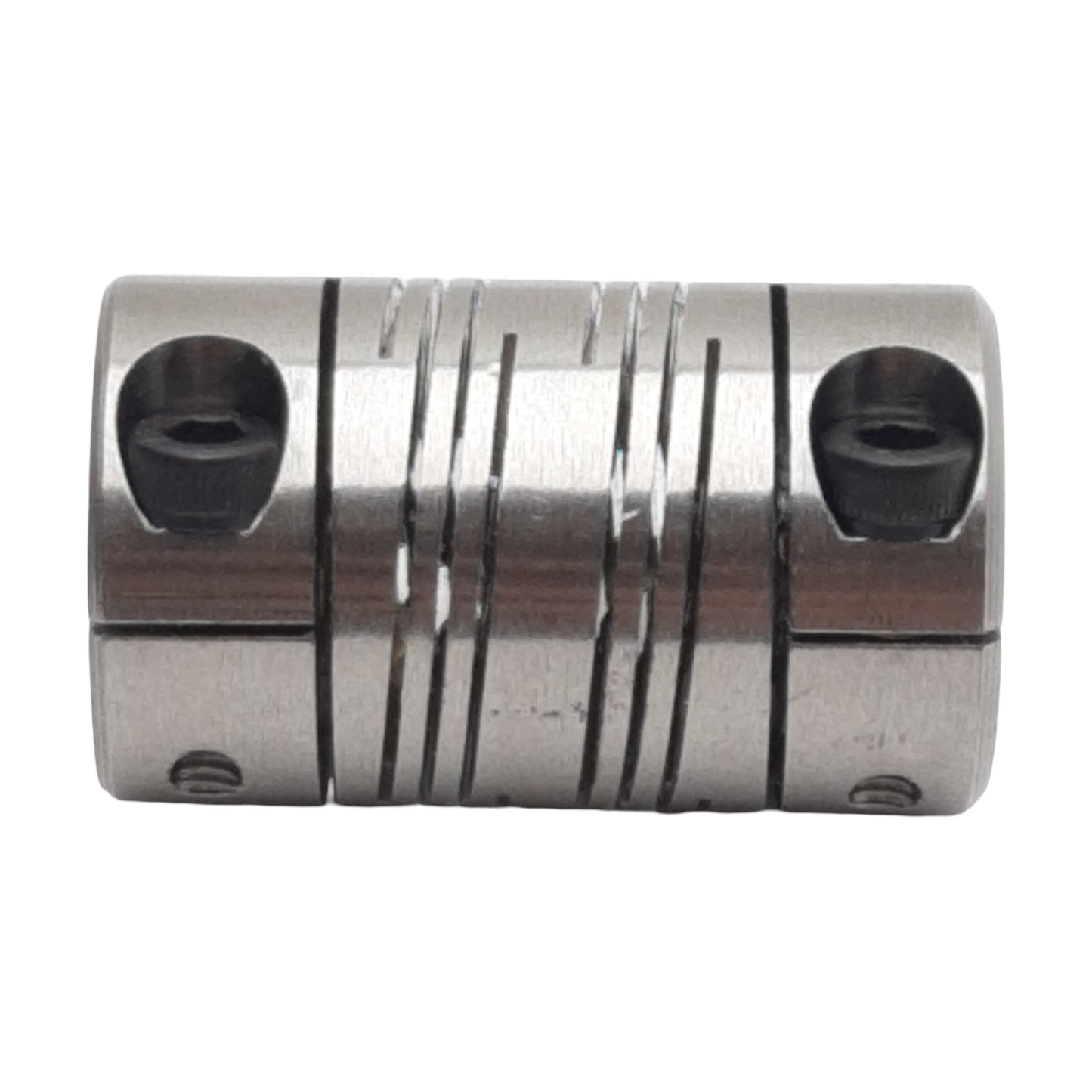 Used Ruland FCR12-5-3-SS Steel Shaft Coupling 0.3125"x0.1875" Bore, 1.25" L, 0.75" OD