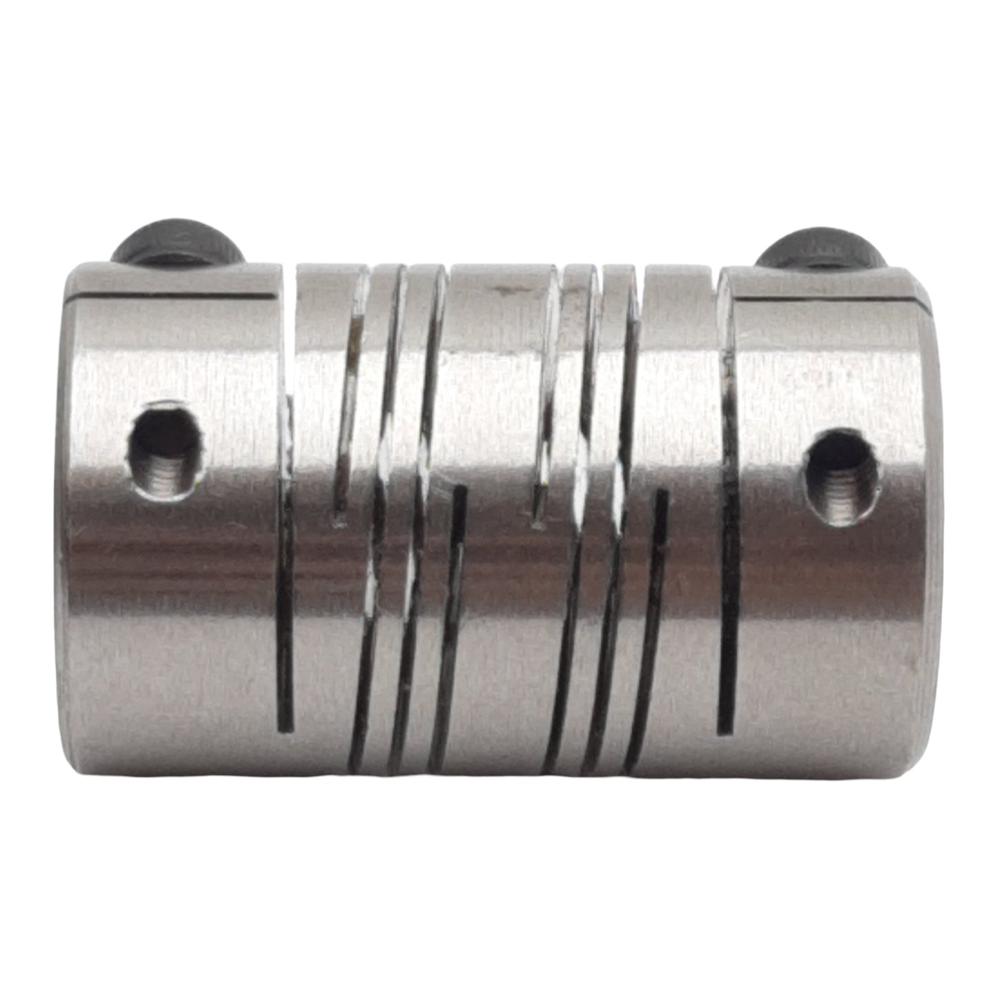 Used Ruland FCR12-5-3-SS Steel Shaft Coupling 0.3125"x0.1875" Bore, 1.25" L, 0.75" OD