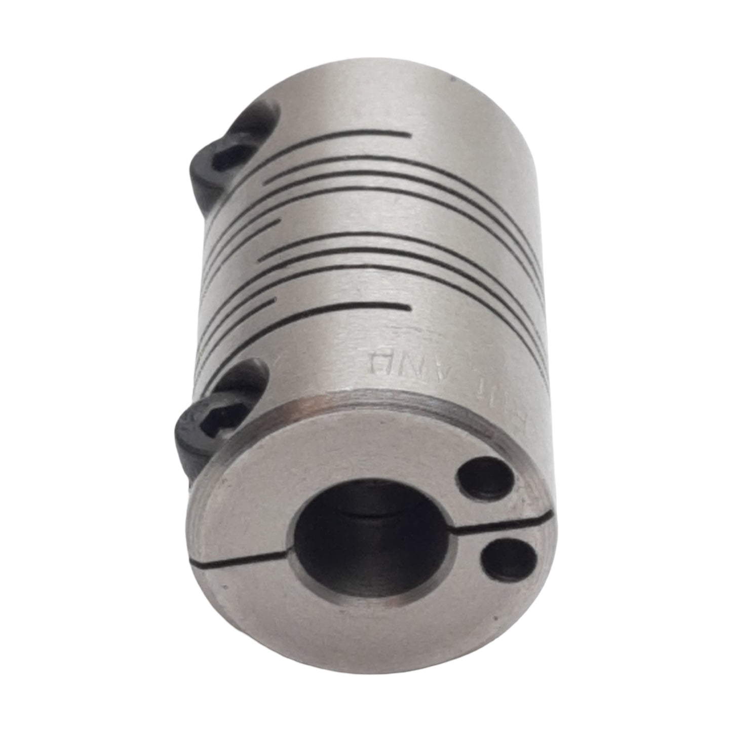 Used Ruland FCR12-5-3-SS Steel Shaft Coupling 0.3125"x0.1875" Bore, 1.25" L, 0.75" OD