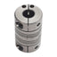 Used Ruland FCR12-5-3-SS Steel Shaft Coupling 0.3125"x0.1875" Bore, 1.25" L, 0.75" OD