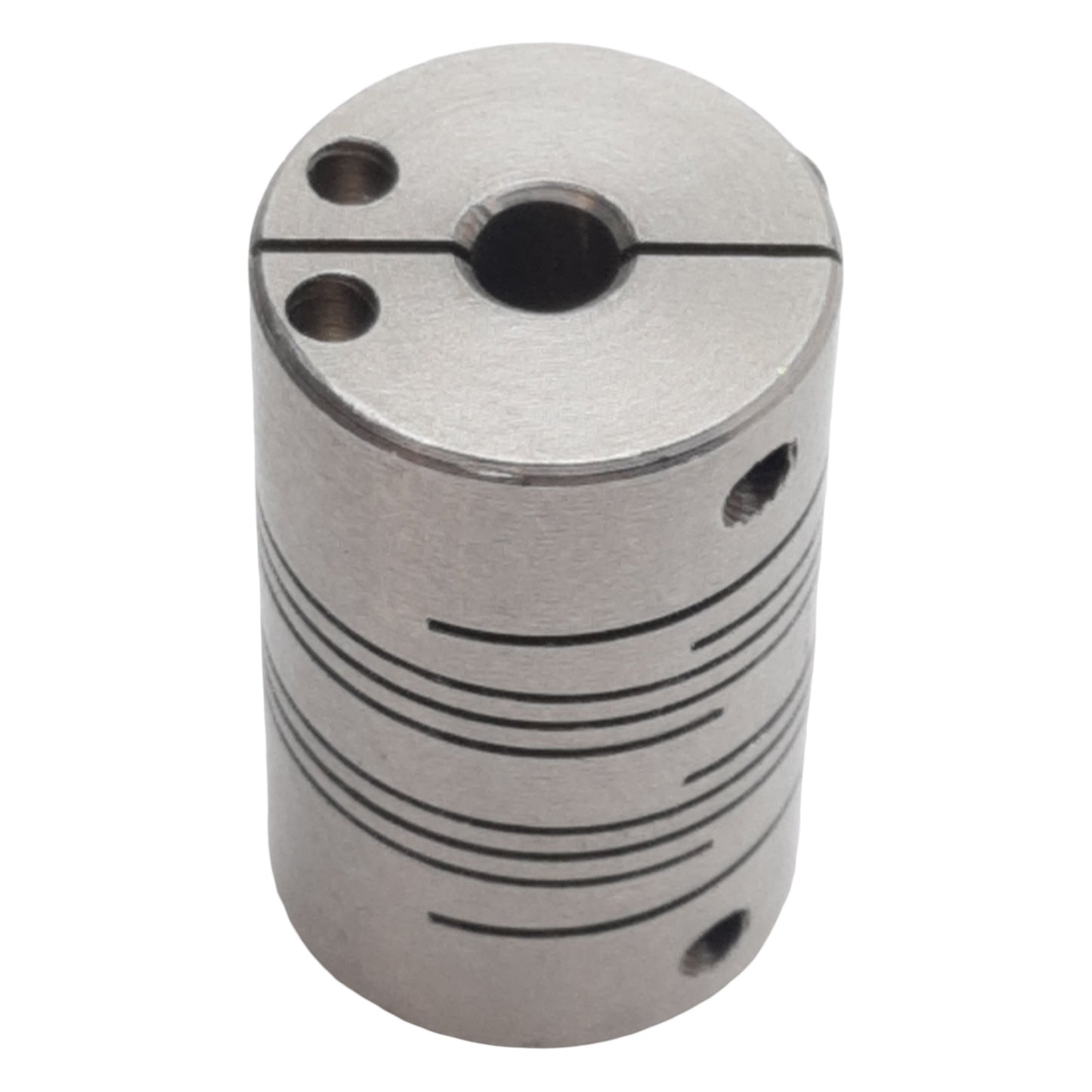 Used Ruland FCR12-5-3-SS Steel Shaft Coupling 0.3125"x0.1875" Bore, 1.25" L, 0.75" OD