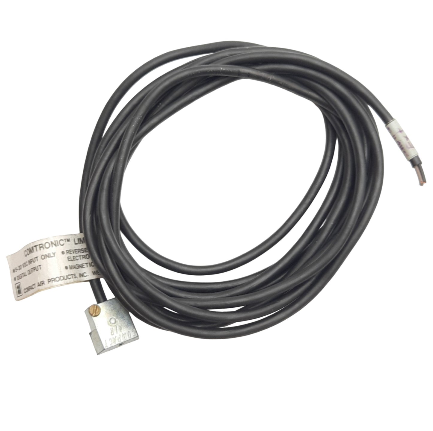 Used Compact WSC-3 Comtronic Limit Sensor 6-24VDC, 20mA, PNP Output, 3-Wire