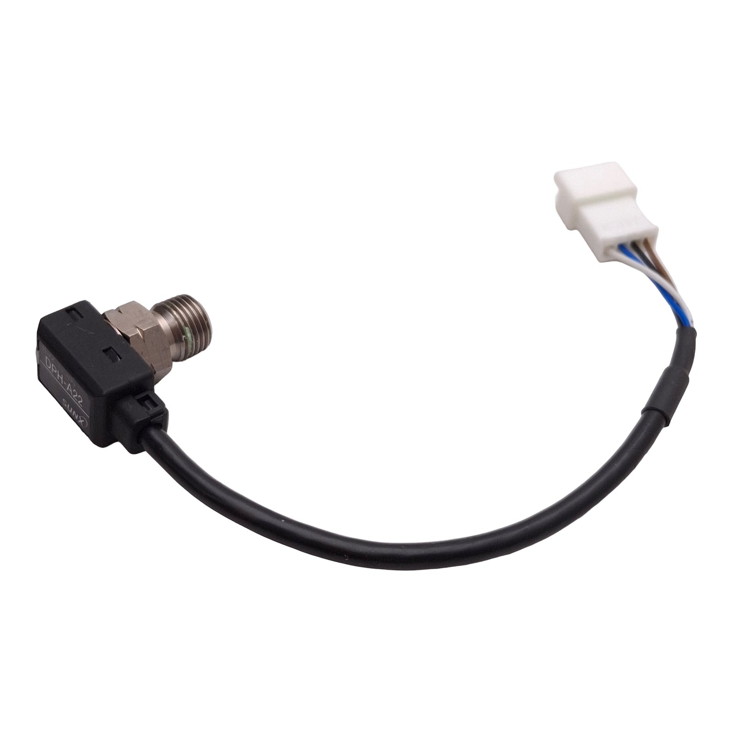 Used Sunx DPH-A22 Digital Pressure Sensor, 0-1.000MPa, 1/8NPT, 10-32UNF, 12-24VDC