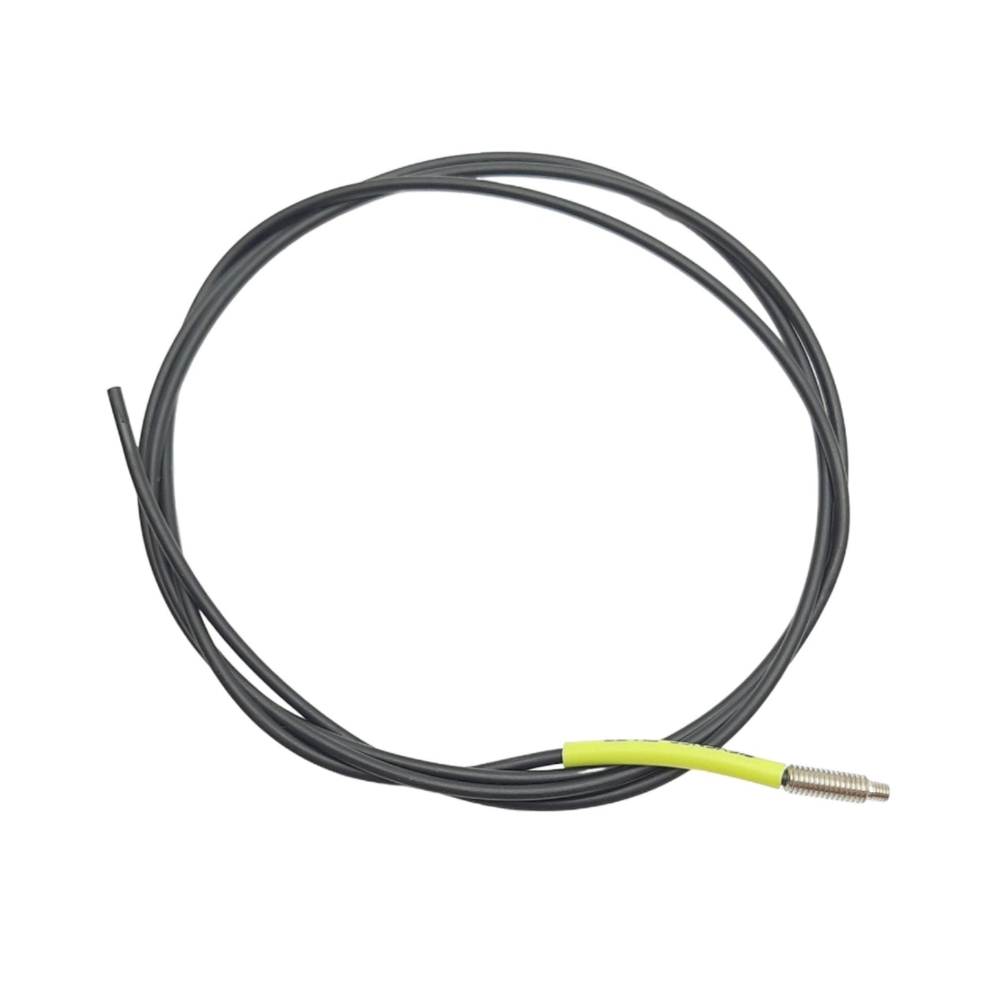 Used Lot of 2 Keyence FU-77 Fiber Optic Cable Sensor ø1.13mm Optical Axis, ø2.2 Fiber