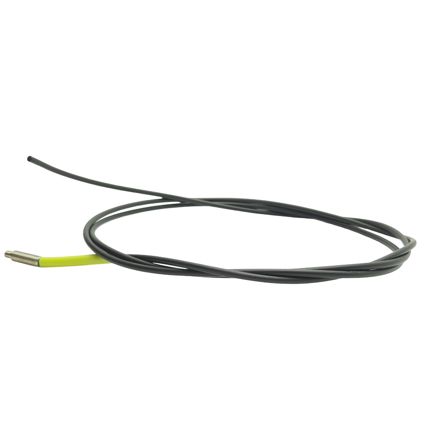 Used Lot of 2 Keyence FU-77 Fiber Optic Cable Sensor ø1.13mm Optical Axis, ø2.2 Fiber
