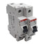 Used Lot of 2 ABB S261-C10 Circuit Breaker, 1-Pole, 10A 230/400VAC, C-Curve, DIN Rail