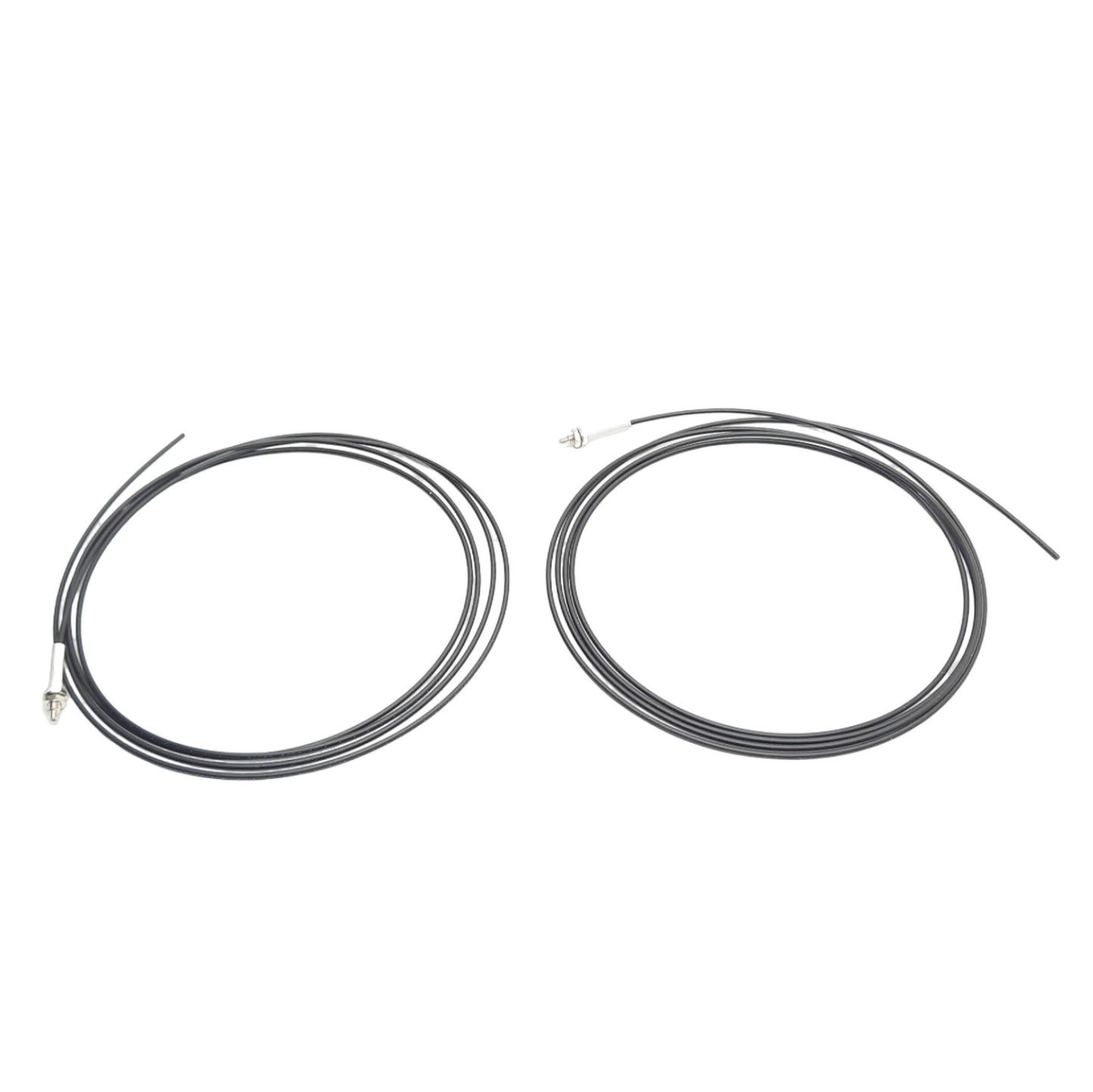 Used Lot of 2 Panasonic Sunx FT-FM2 Thrubeam Fiber Optic Cable, M4 Barrel