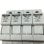 Used Lot of 4 Ferraz Shawmut MSC10 Q216674 1-Pole Fuse Holders 600V 32A, 10 x 38mm